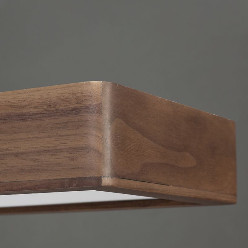 Muto rektangulær designer-loftlampe