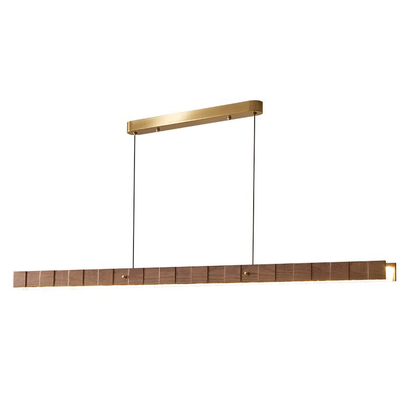 Candeeiro pendente linear Rillwood Beam