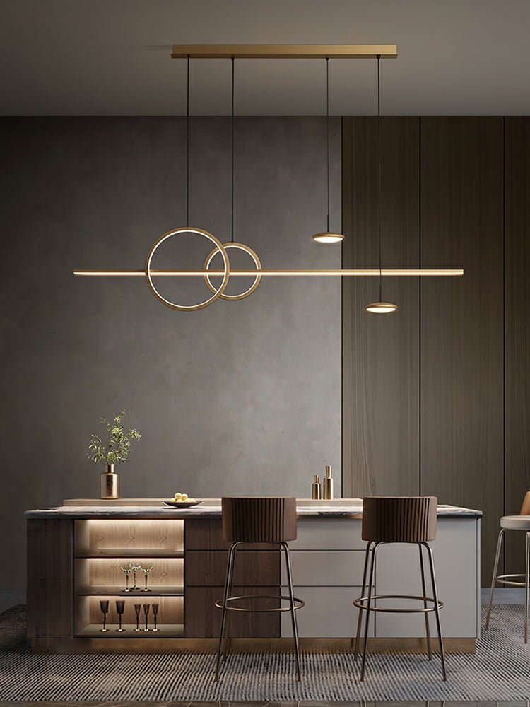 Tildas geometriske ringpendel minimalistisk