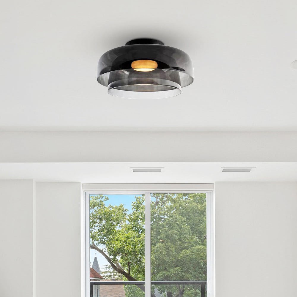 Aria moderne enkel kreativ glasloftslampe