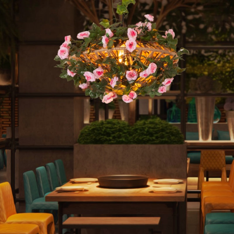 Arisha retro LED-pendellampa – restaurang/sovrum