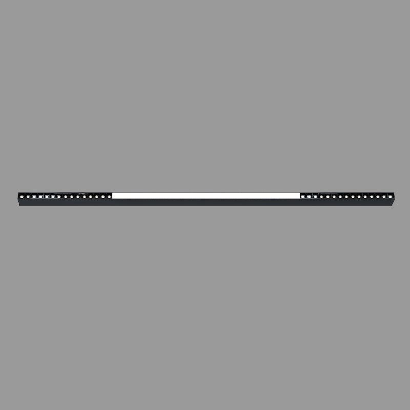 Line modern svävande lampa i aluminium