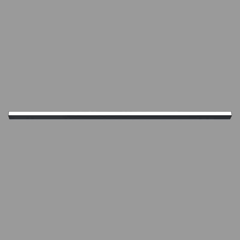 Line modern svävande lampa i aluminium