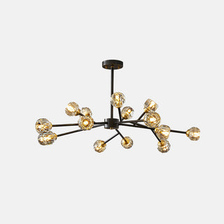 Valentina Modern Blåsning Pendellampa Mässing/Kristall Sovrum