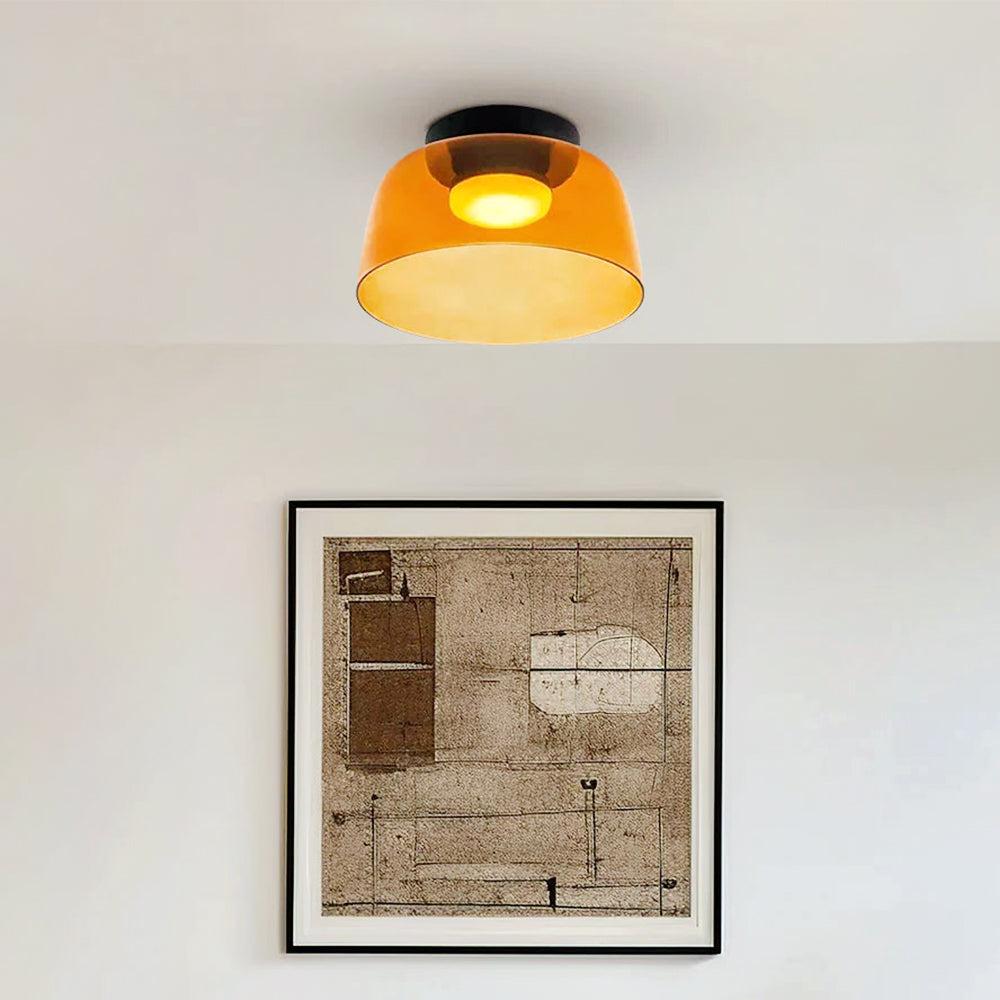 Aria moderne enkel kreativ glasloftslampe
