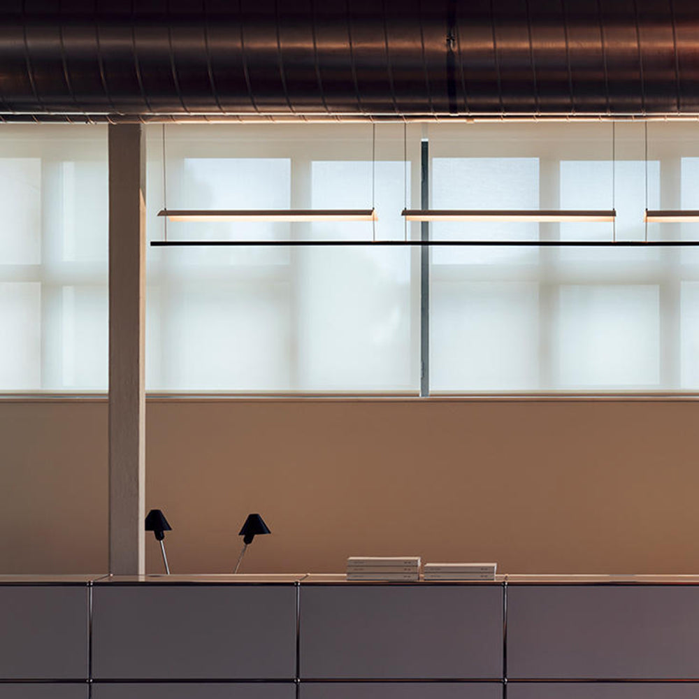 Arisha Minimalist Linear Metal Pendant Light