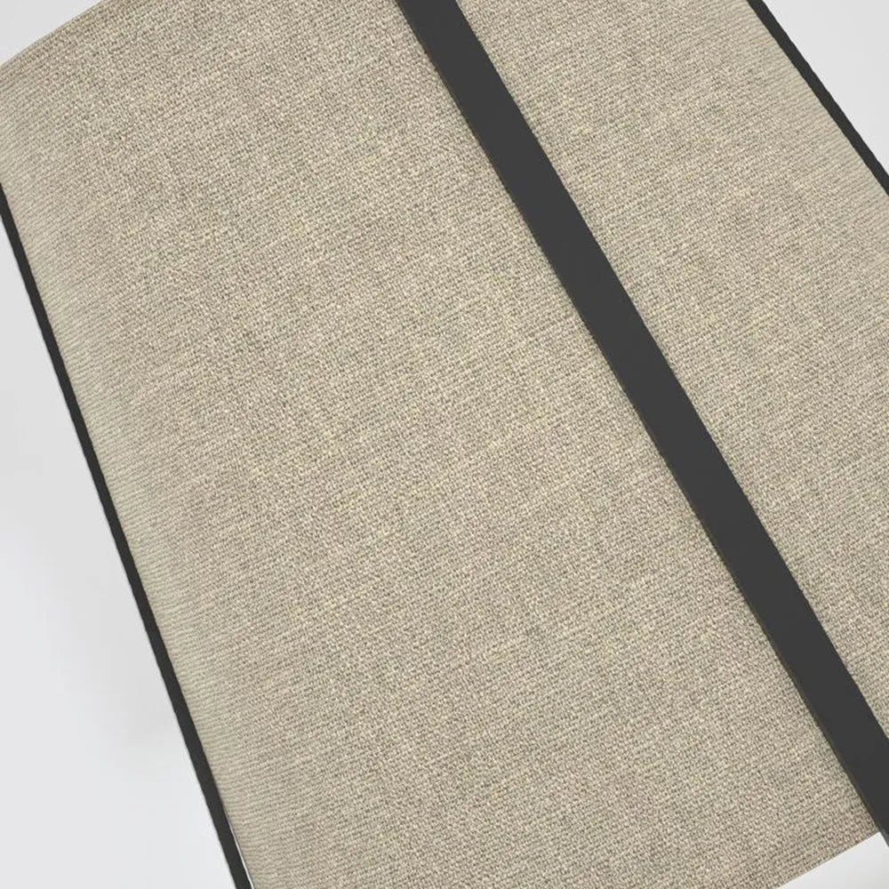 Ritta modern minimalistisk golvlampa i tyg, L/S