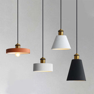 Morandi Färgglad Art Deco Metall/Harts Pendellampor, Sovrum