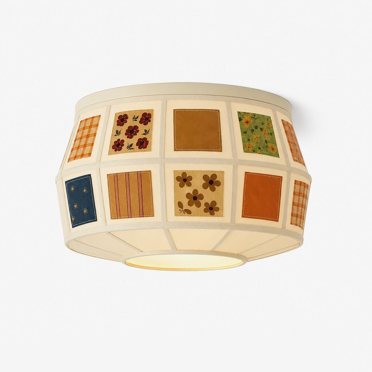 Eulalie patchwork-quilt-loftslampe