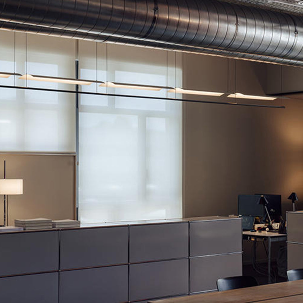 Arisha Minimalist Linear Metal Pendant Light