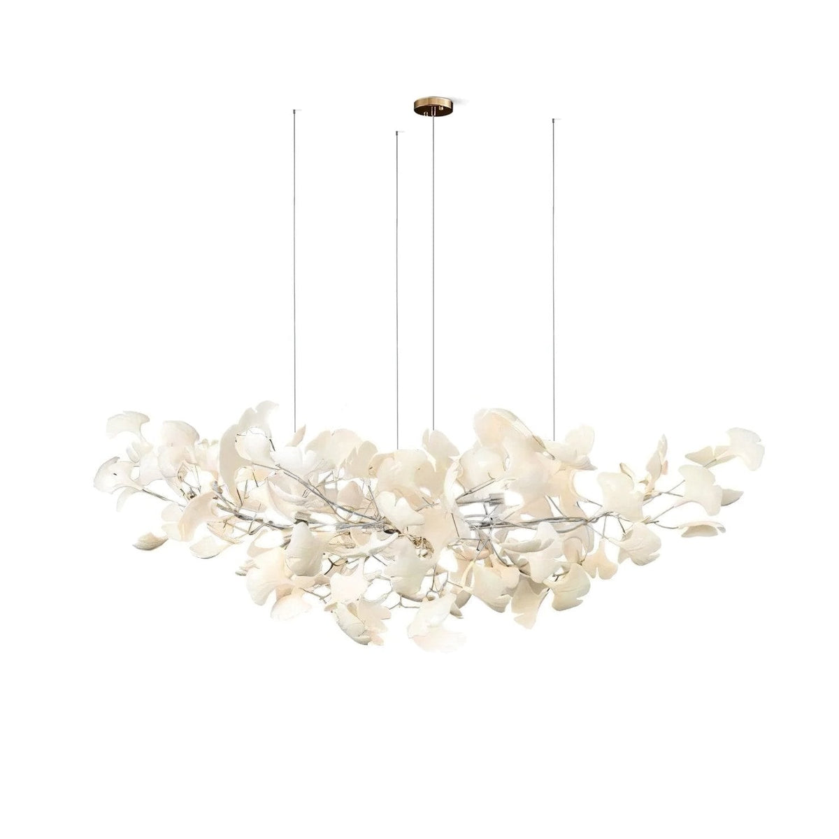 Cereian Chandelier Ceramic Gingko Petal