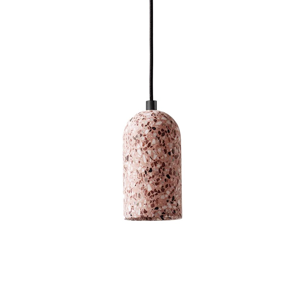 Brol industriel pendellampe i terrazzo