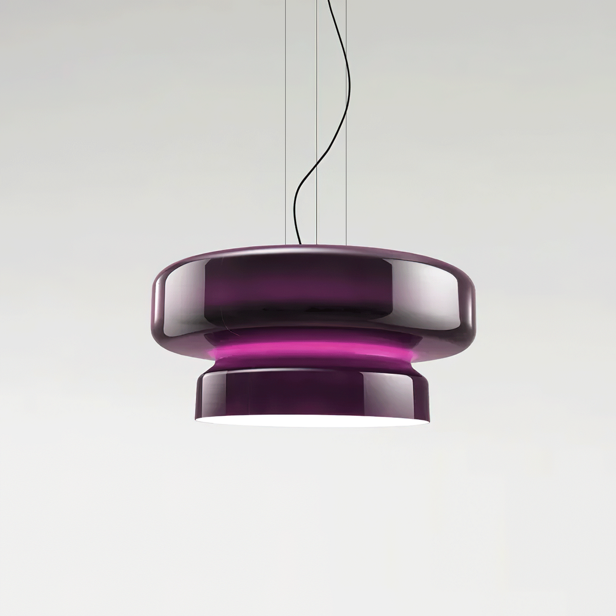 Zerithce moderne minimalistisk pendellampe i glas