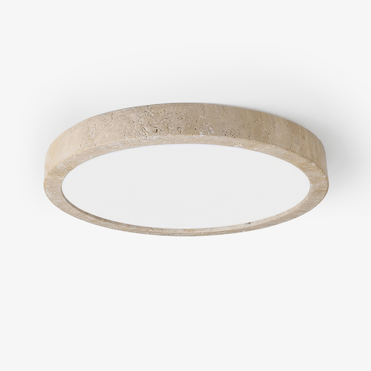 Cal minimalistisk loftslampe i travertin