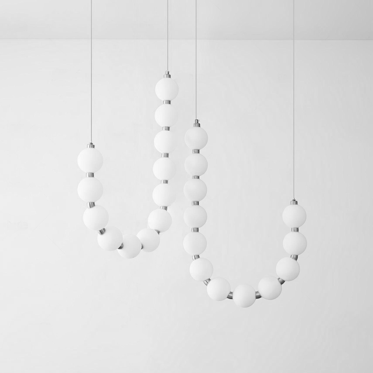 Modern minimalistisk akrylkrona med ädelstensdesign