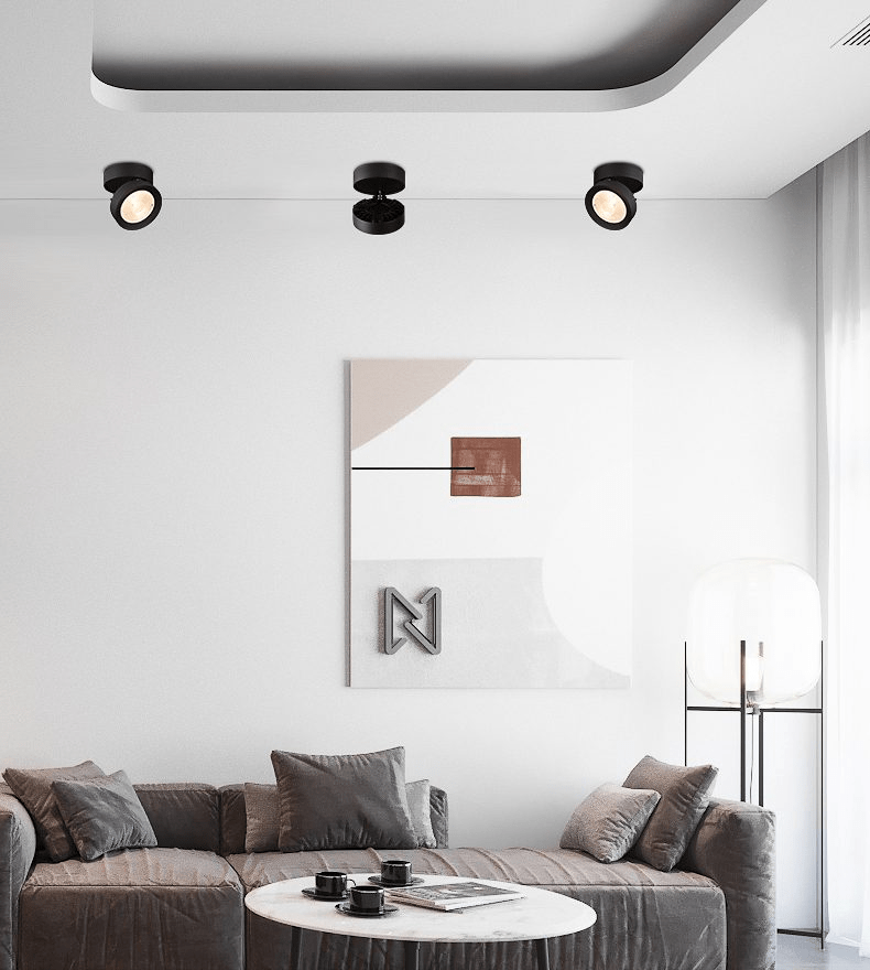 Kex rund, drejelig og justerbar LED-downlight