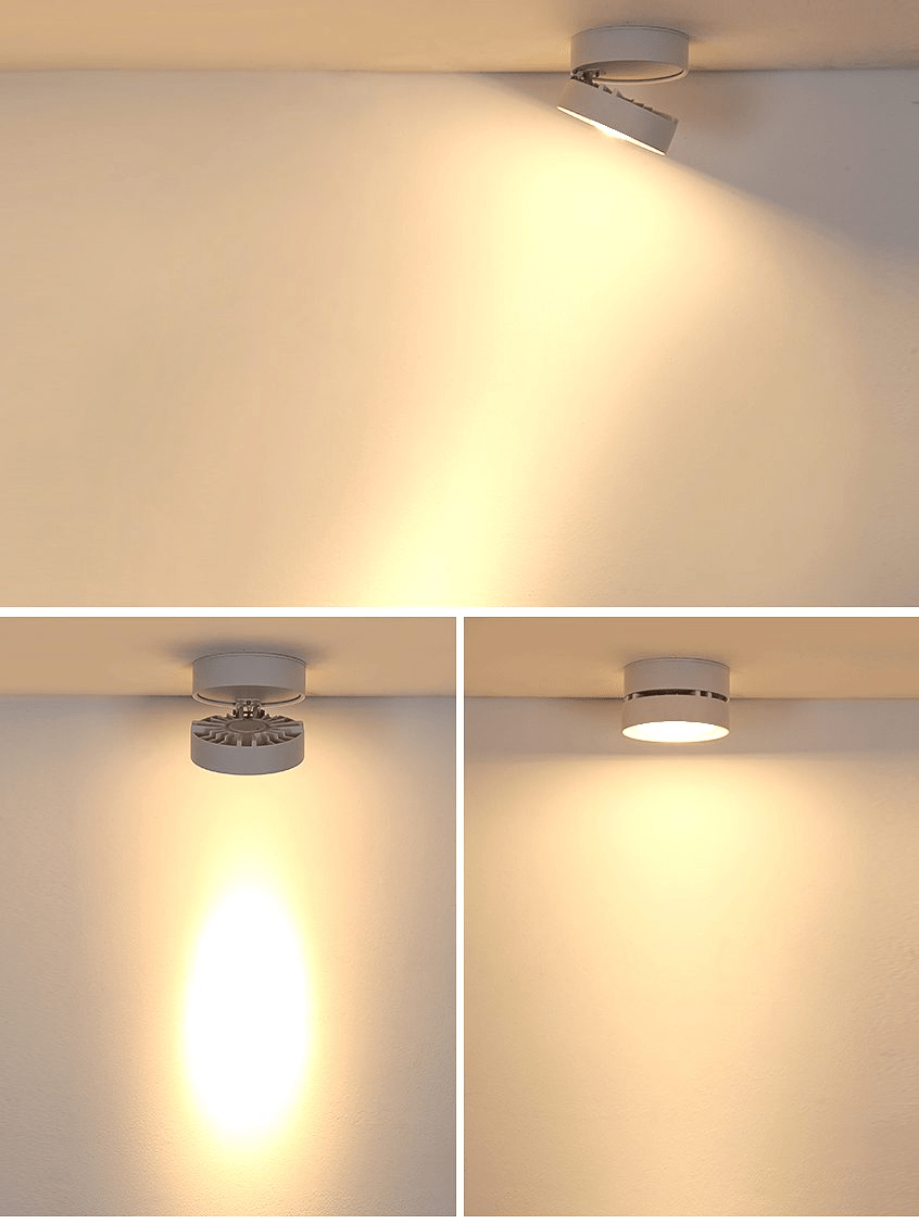 Kex rund, drejelig og justerbar LED-downlight