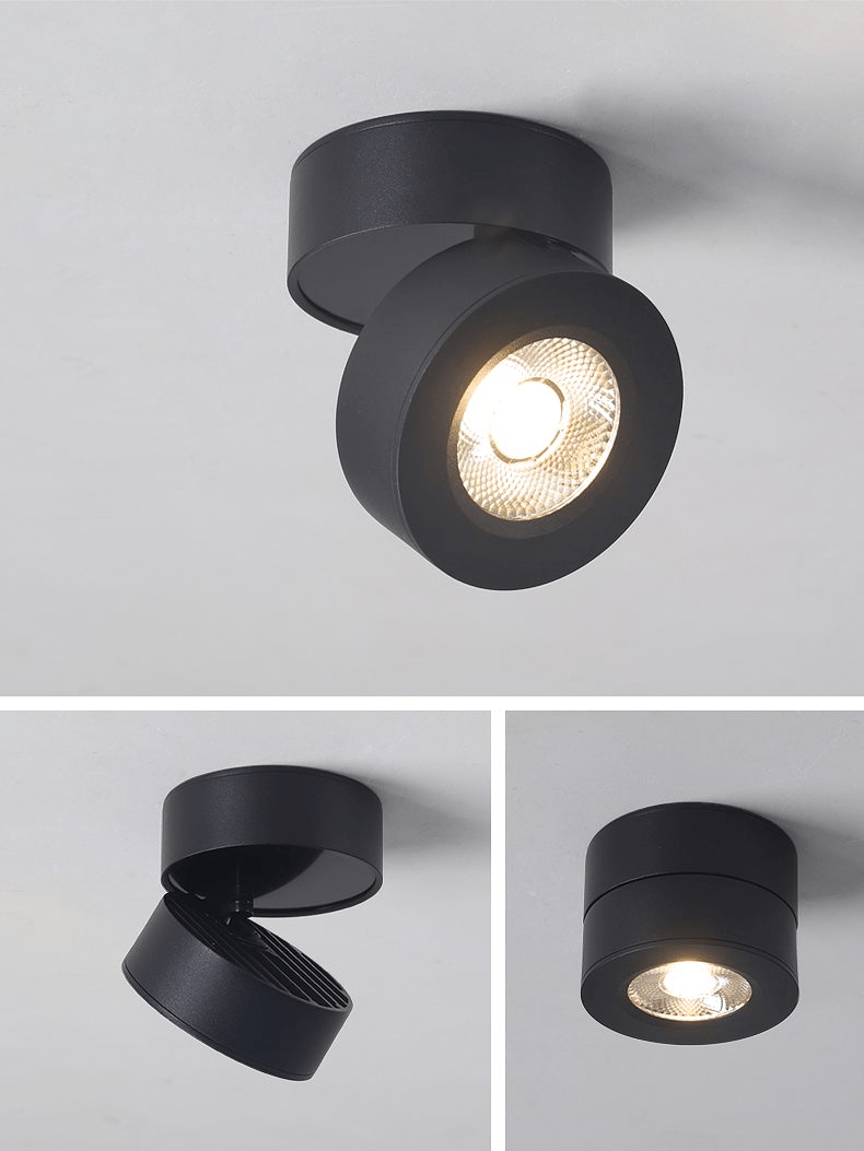 Kex rund, drejelig og justerbar LED-downlight