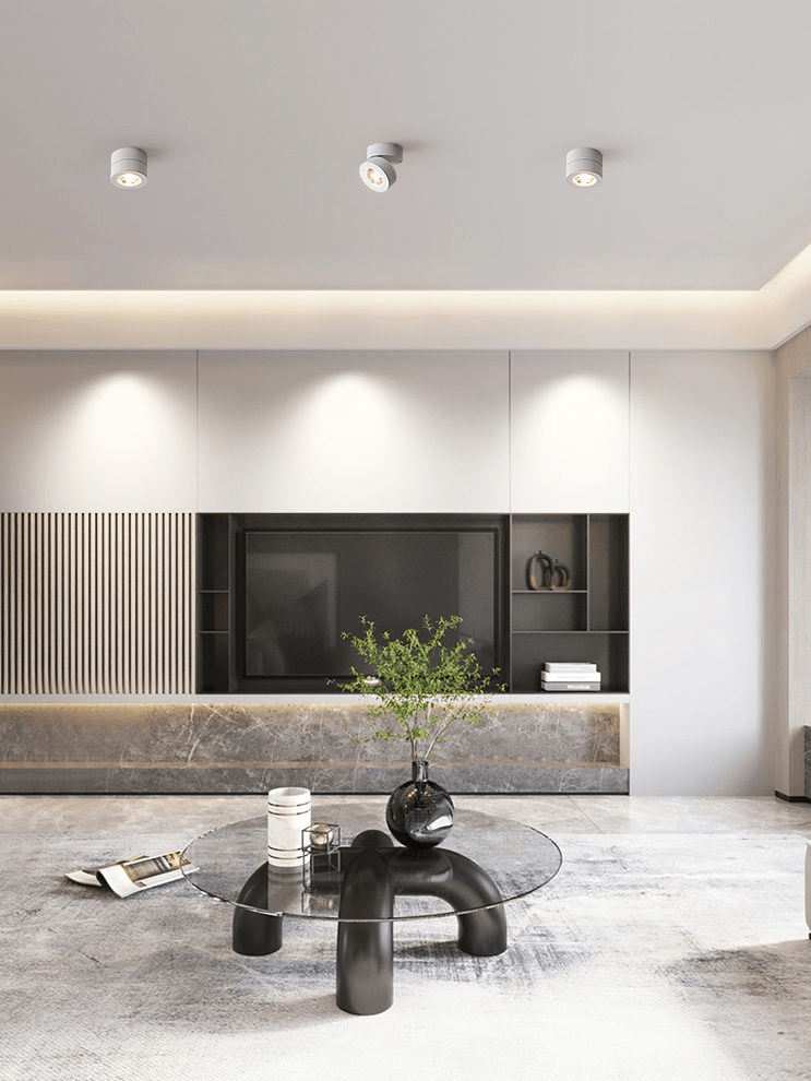Kex rund, drejelig og justerbar LED-downlight