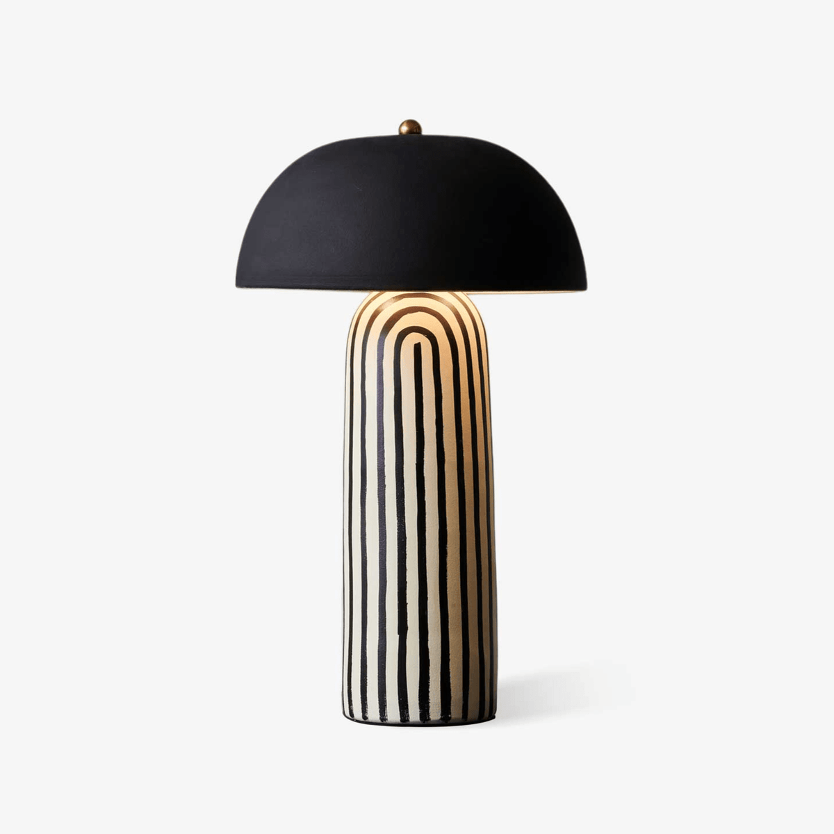Moxyn minimalistisk bordslampa i keramik