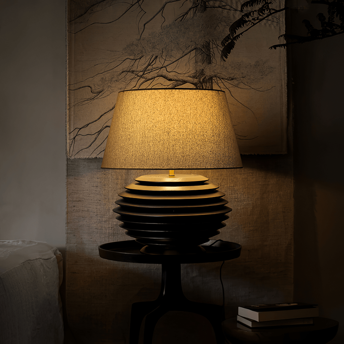 Abby moderne bordlampe