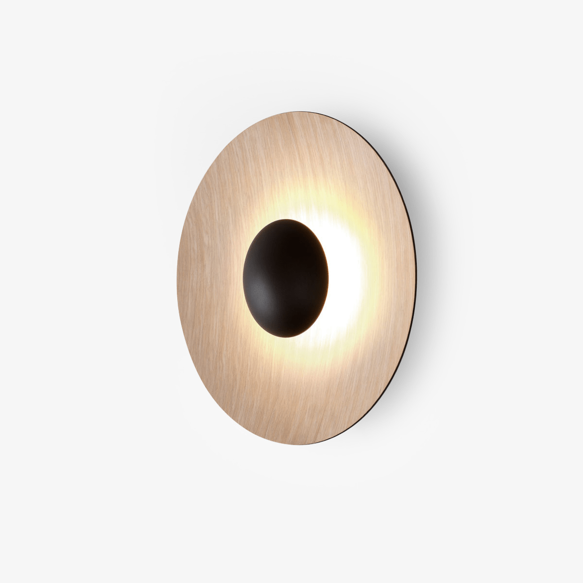 Ginger modern minimalistisk rund vägglampa