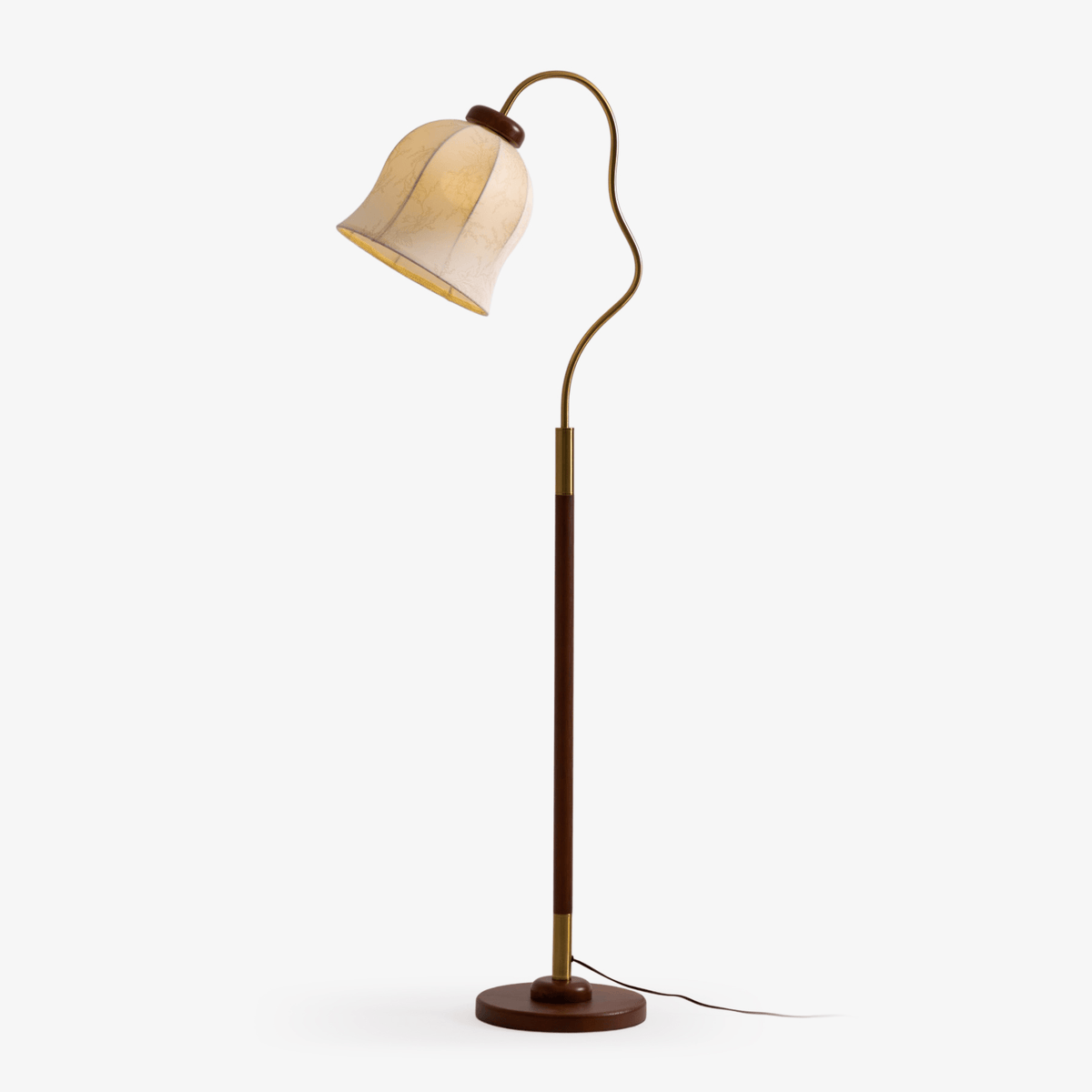 Elveielle Klassisk trægulvlampe