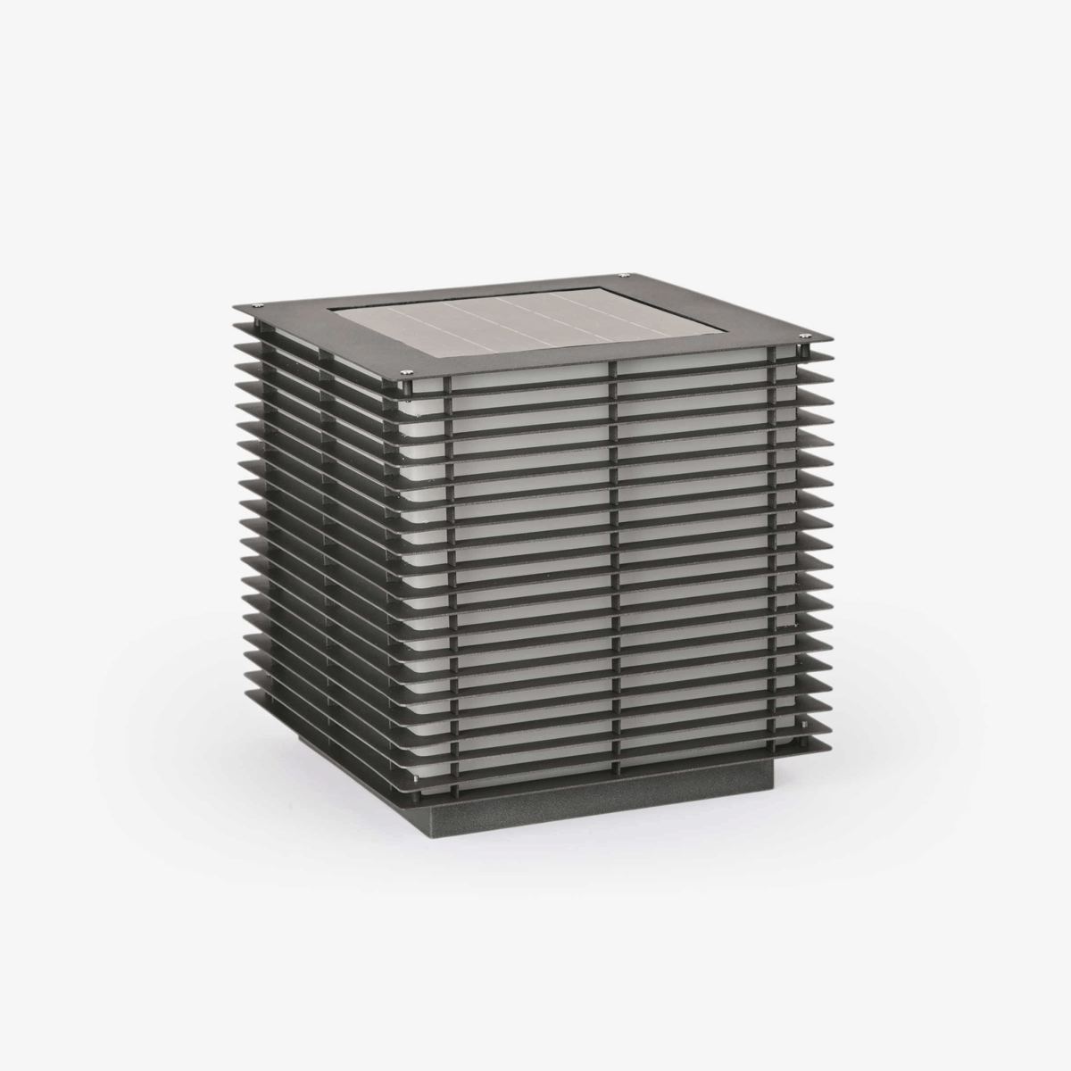 Candeeiro solar de exterior com grelha Eryon