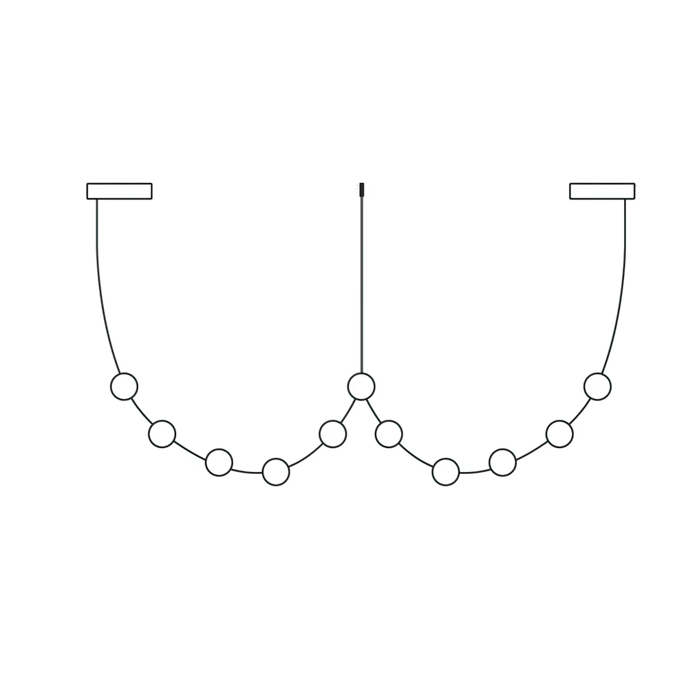 Flexura Modulaarinen kiskoriippuvalaisin