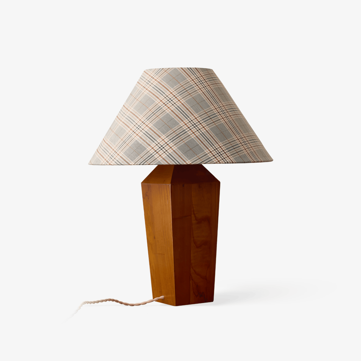 Wokel minimalistisk bordslampa i trä