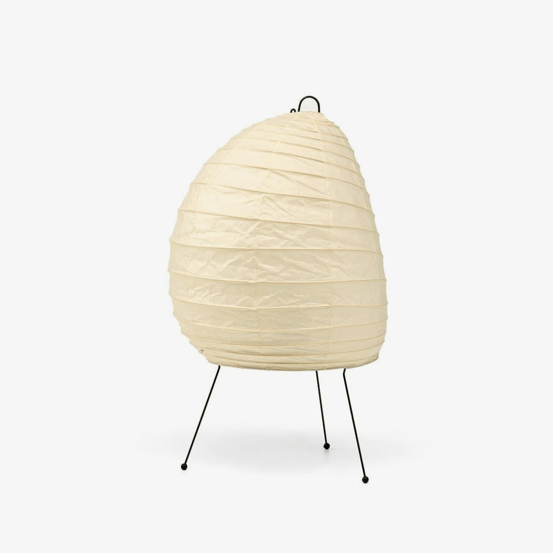 Elaris moderne bordlampe i rispapir