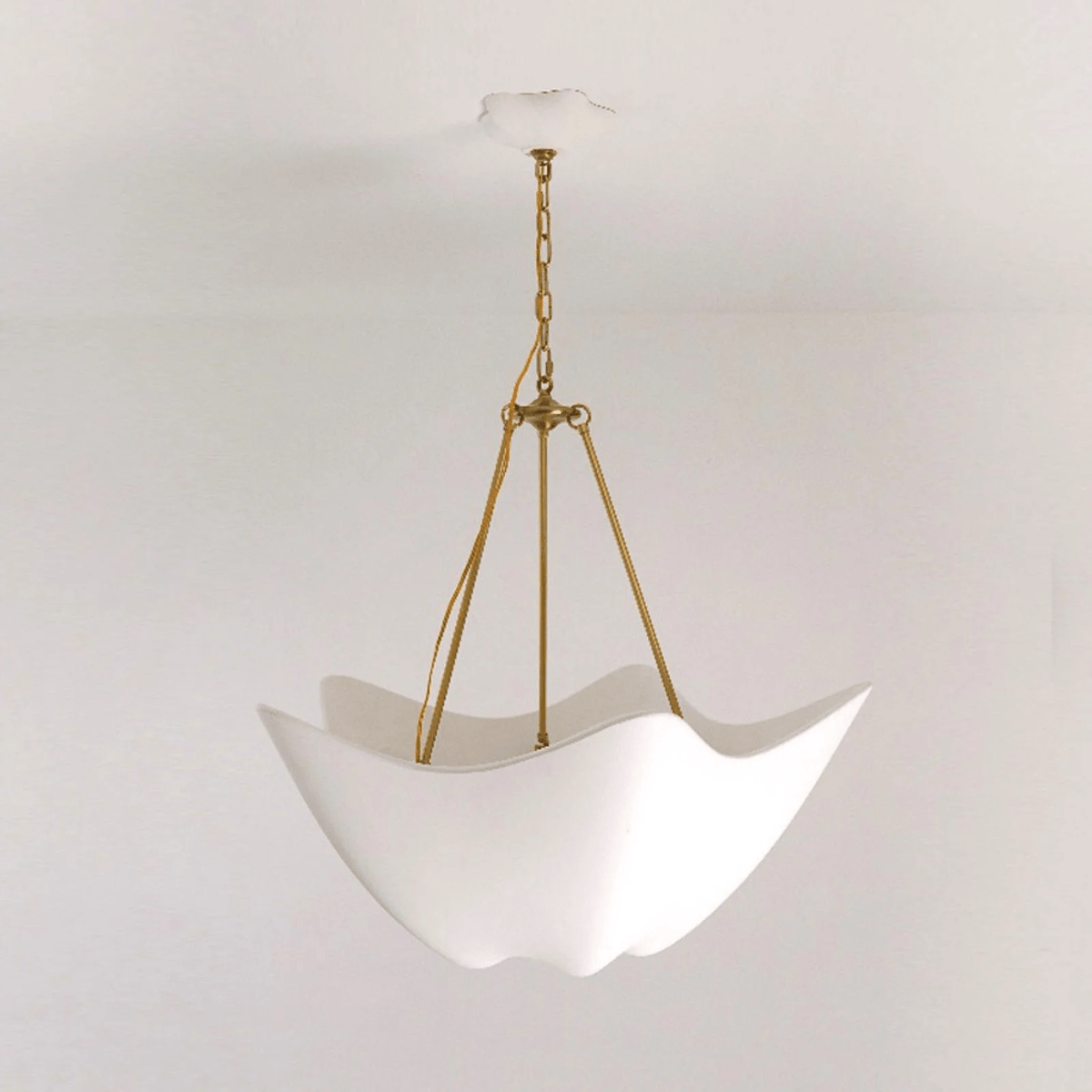 Candeeiro de teto moderno em gesso Ciroira