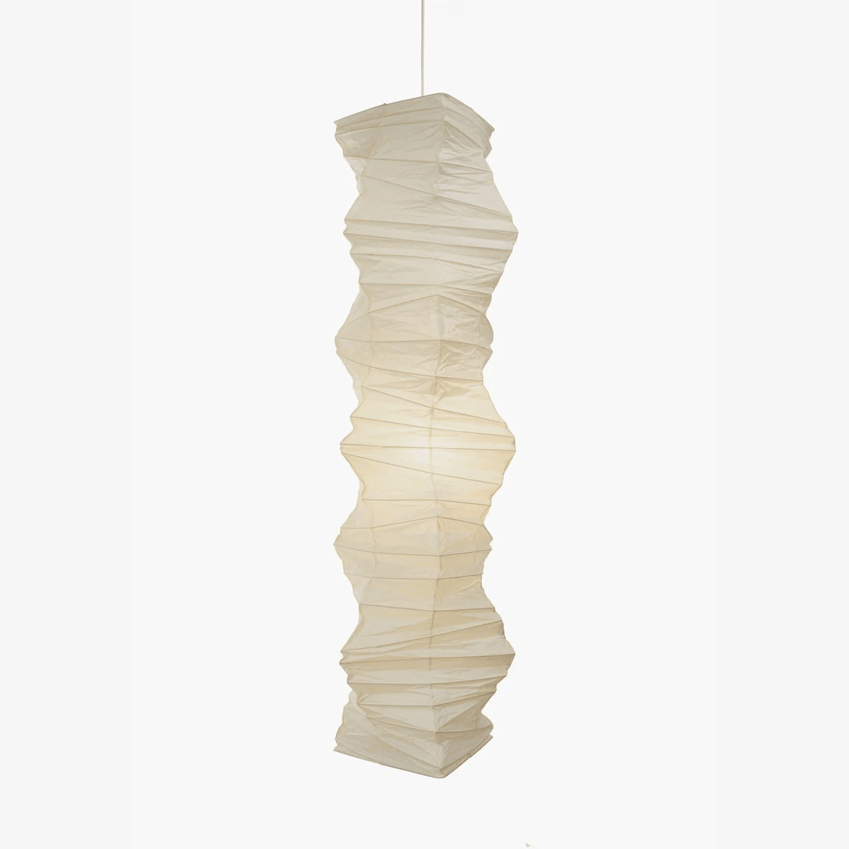 Piaeenne moderne pendellampe i papir
