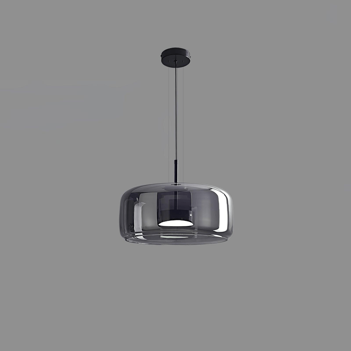 Obsidian moderne glaspendel