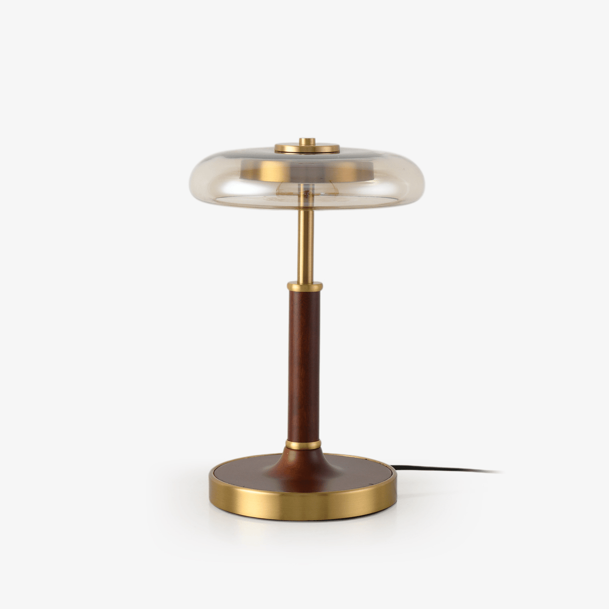 Layla vintagebordlampe i glas