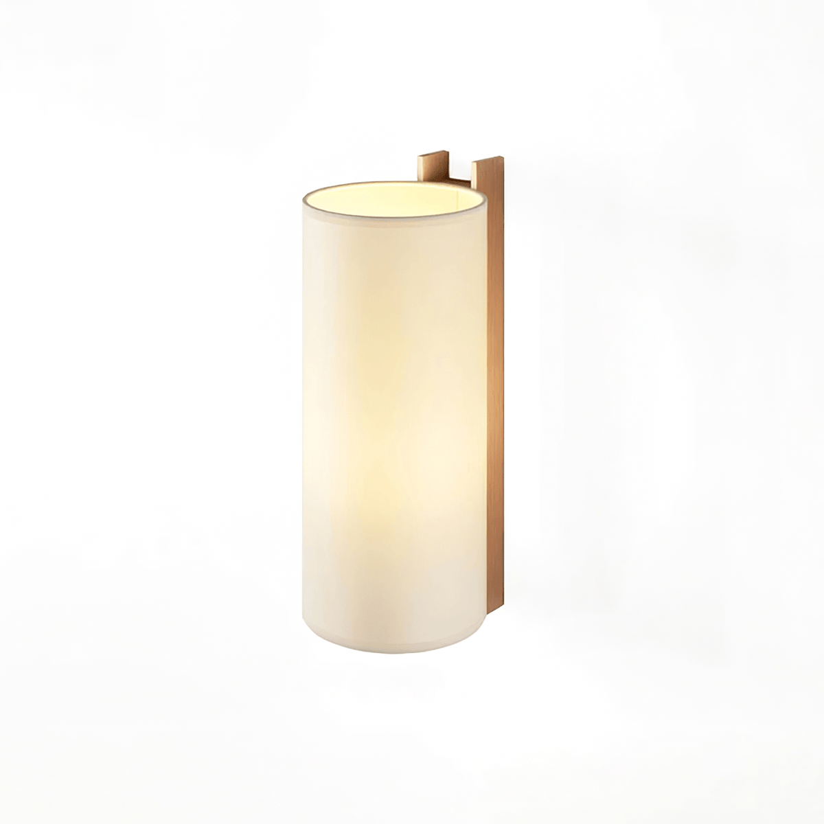 Candeeiro de parede minimalista em tecido Mirarenne
