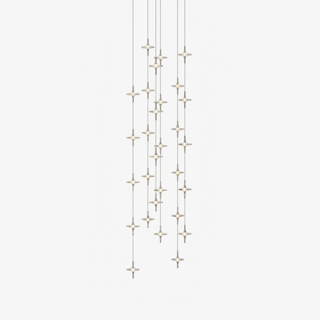 Candelabro de escadaria Varcienne Starfall
