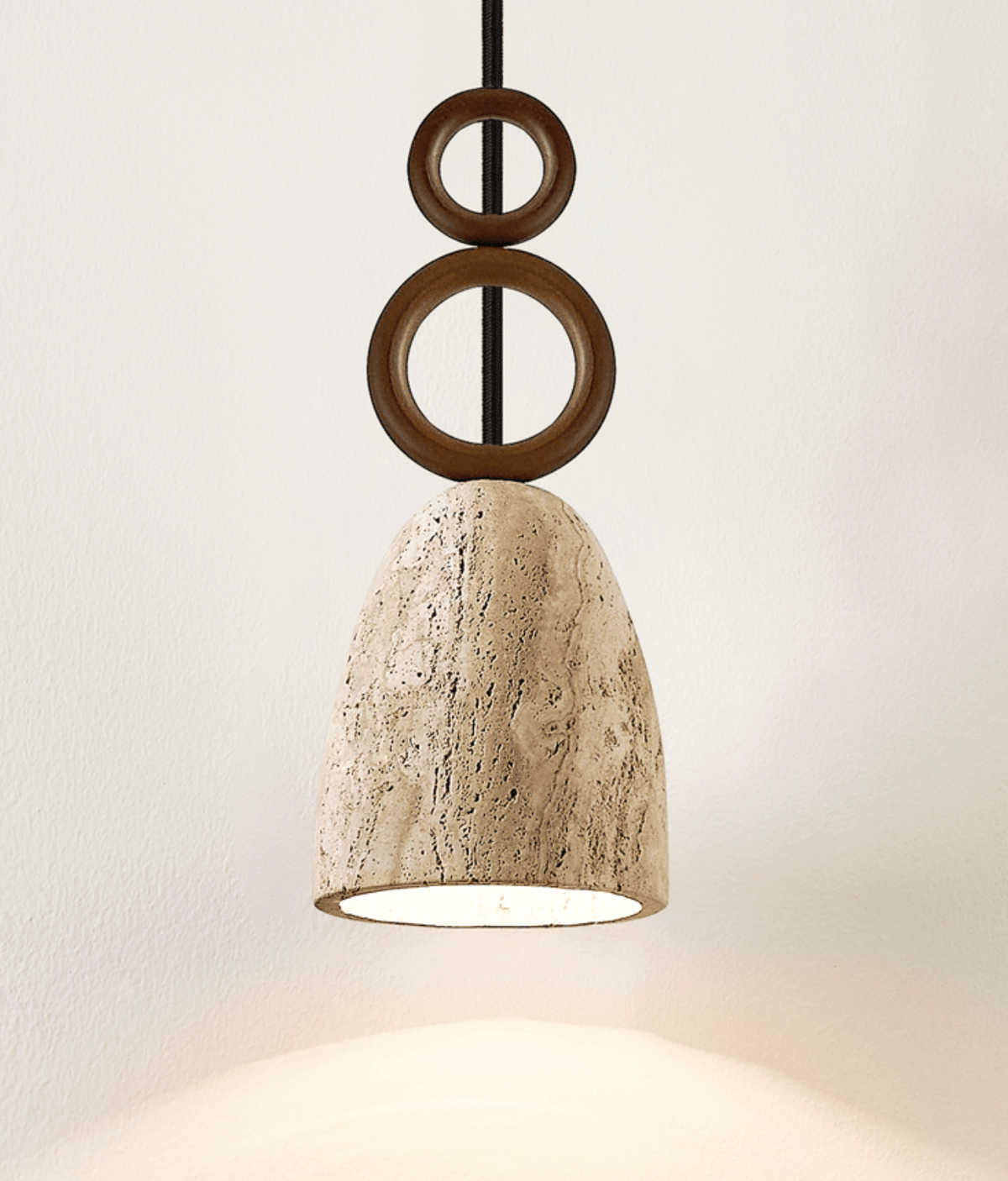 Candeeiro suspenso de pedra Nerirelia Stone Resonance