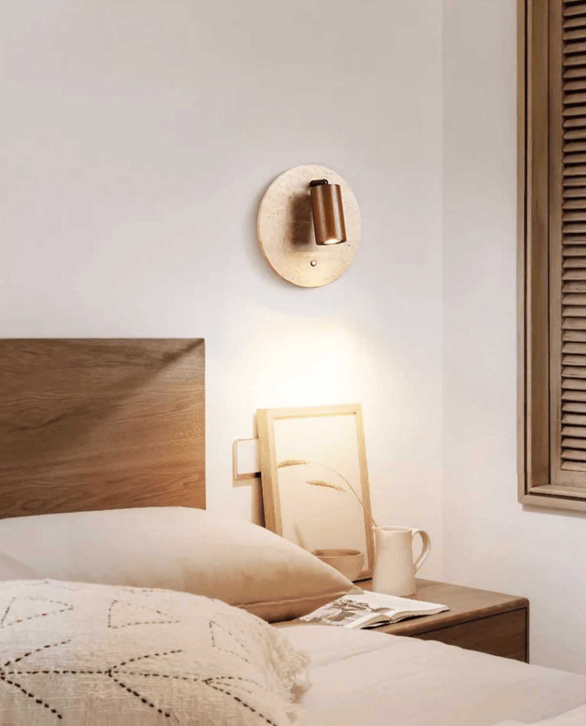Aplique de parede Vantorel Travertine Spot