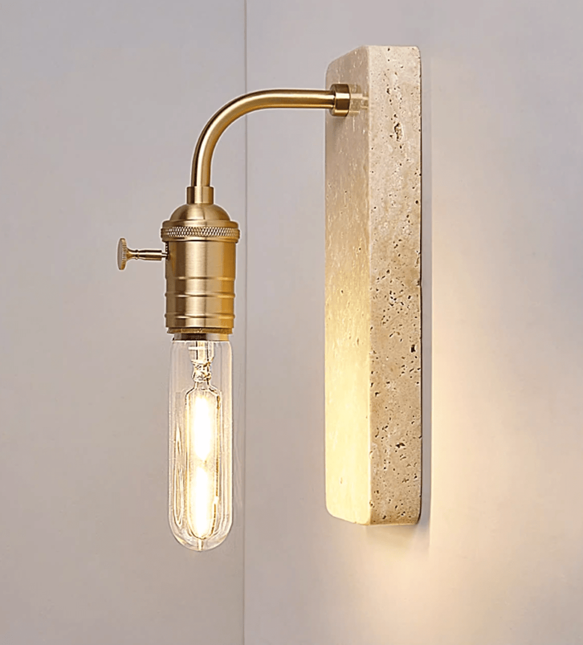 Alistair industriell stenlampa för vägg