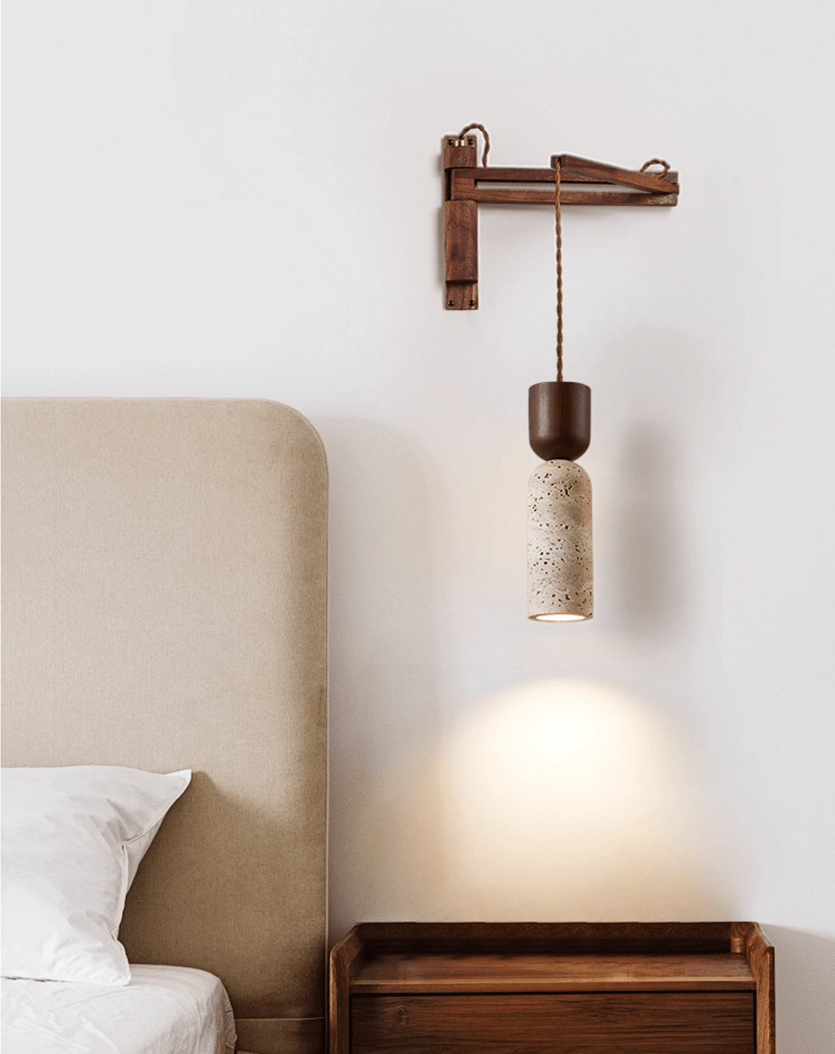 Lestemore Travertine Fusion vegglampi