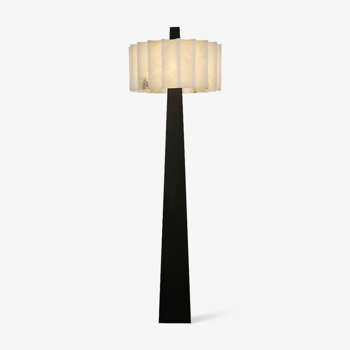 Nivalena-alabasterfold-gulvlampe