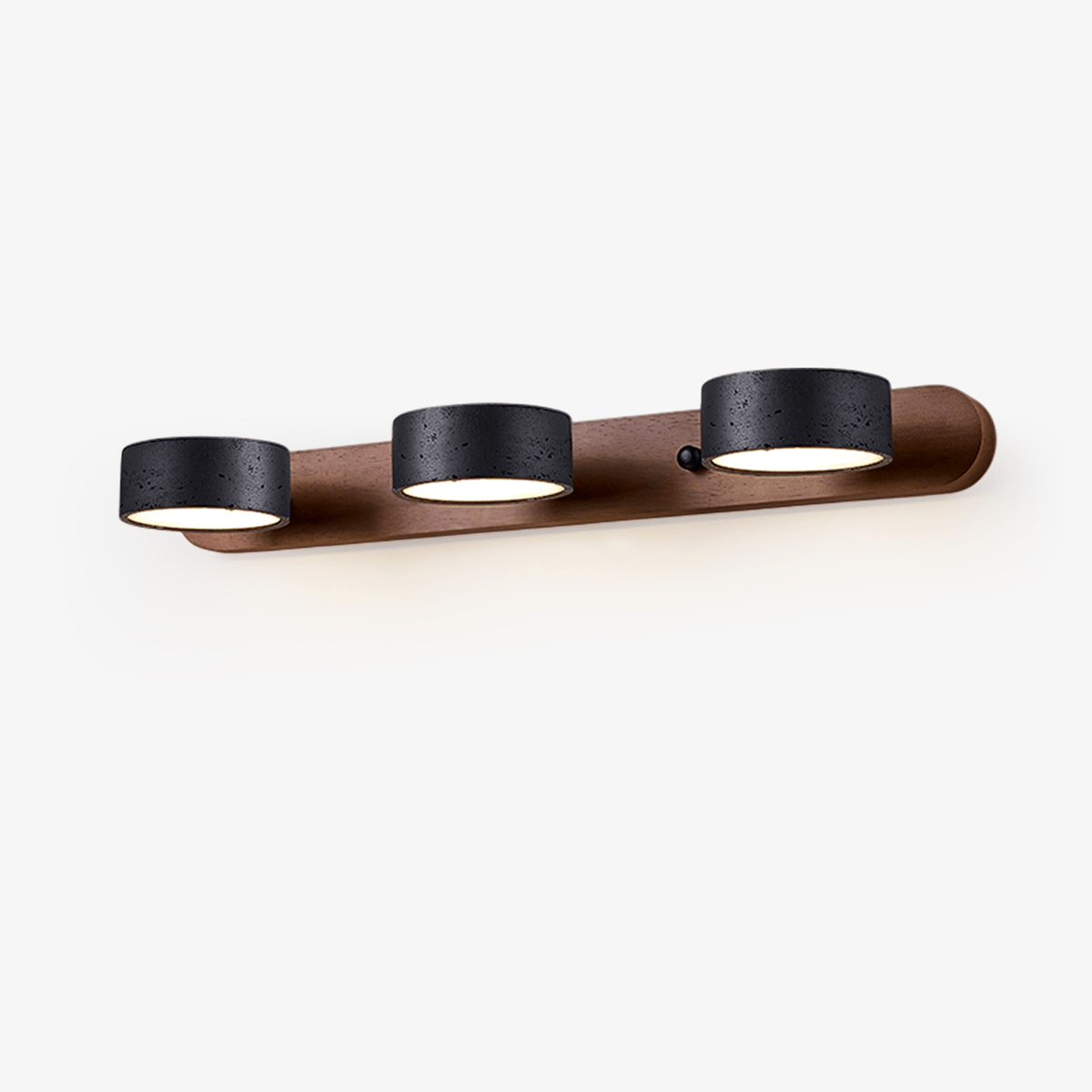 Serarise Black Travertine Duo Wall Light