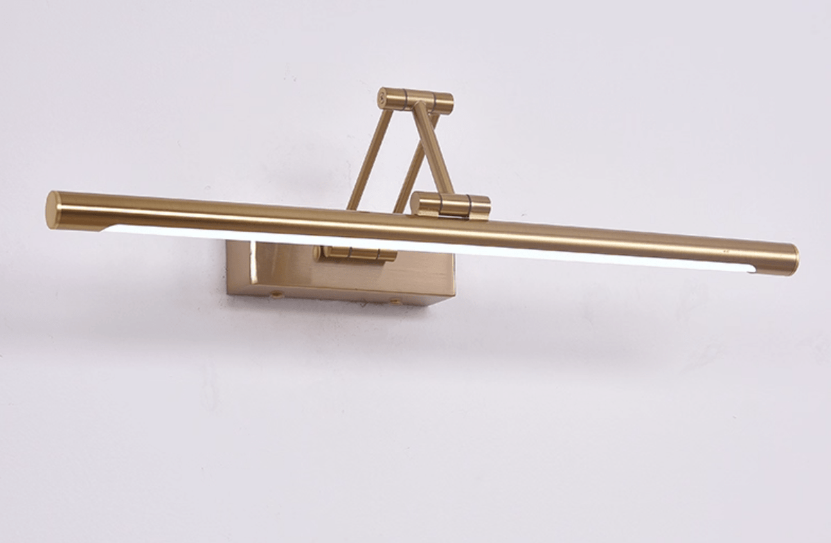 Geth Gold Frame Rechargeable Wall Light