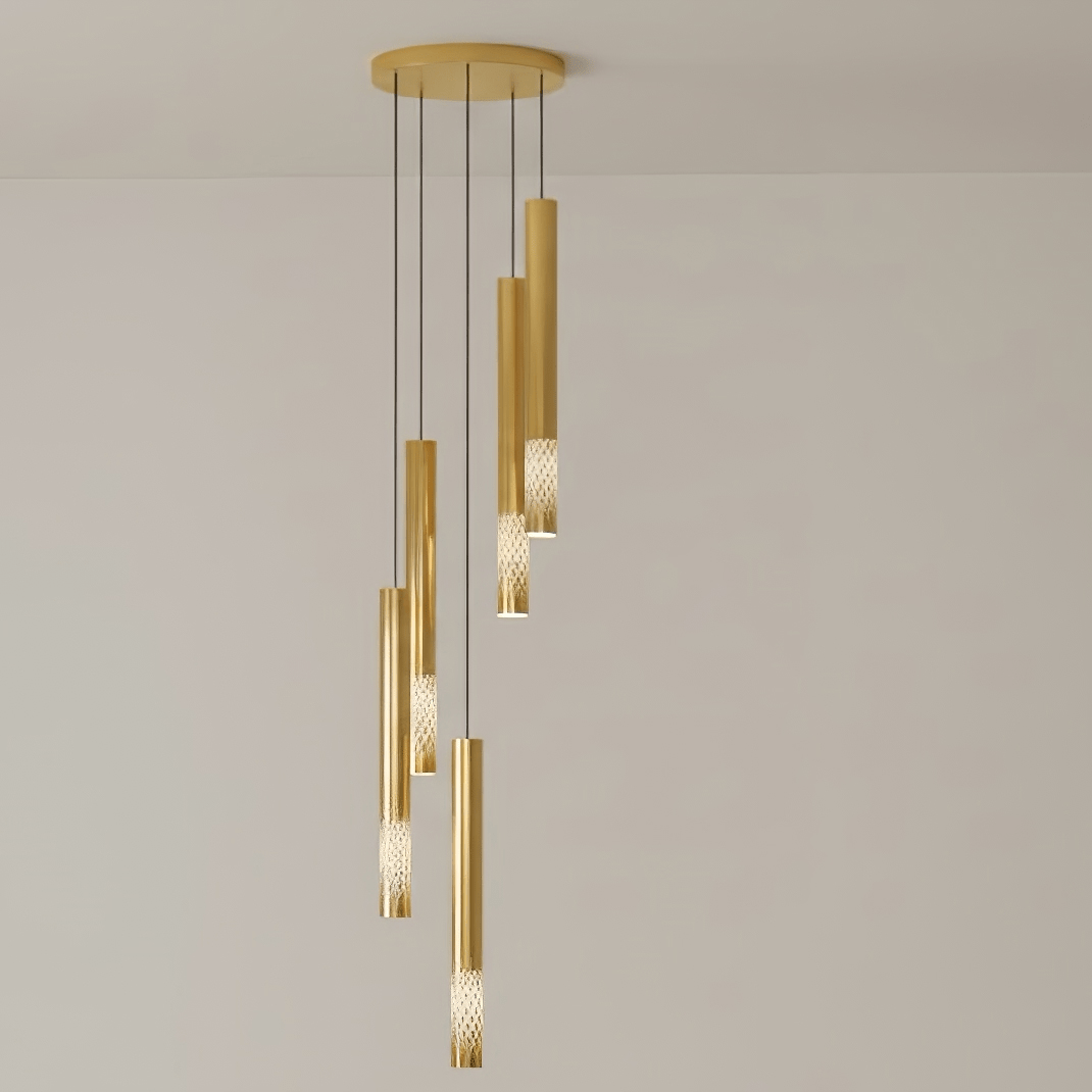 Candelabro em cascata orquestral Rivinian