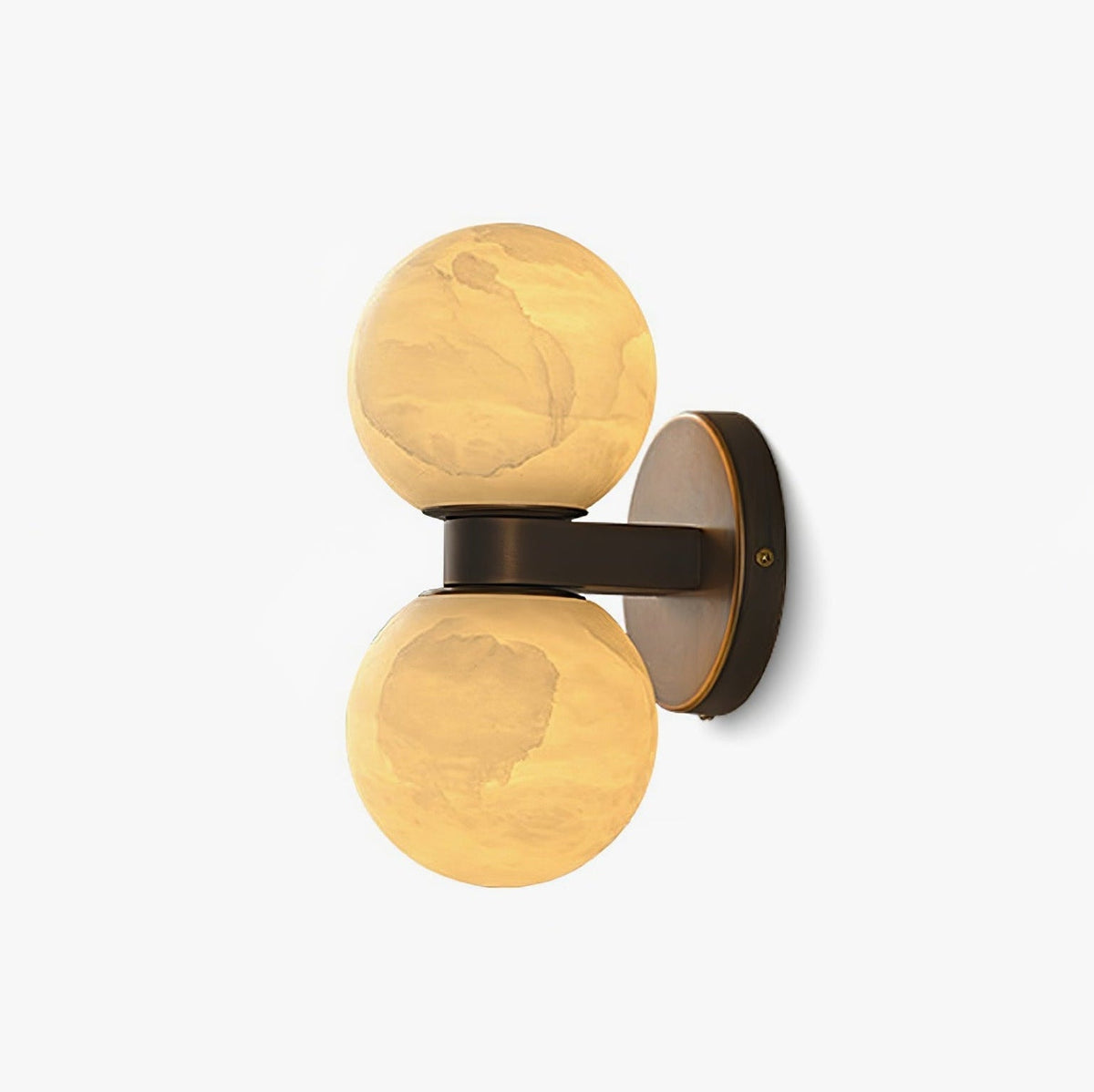 Lumenor Alabaster Celestia vägglampa i klotform