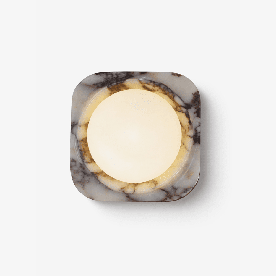 Elvena Lunar Marble Wall Light
