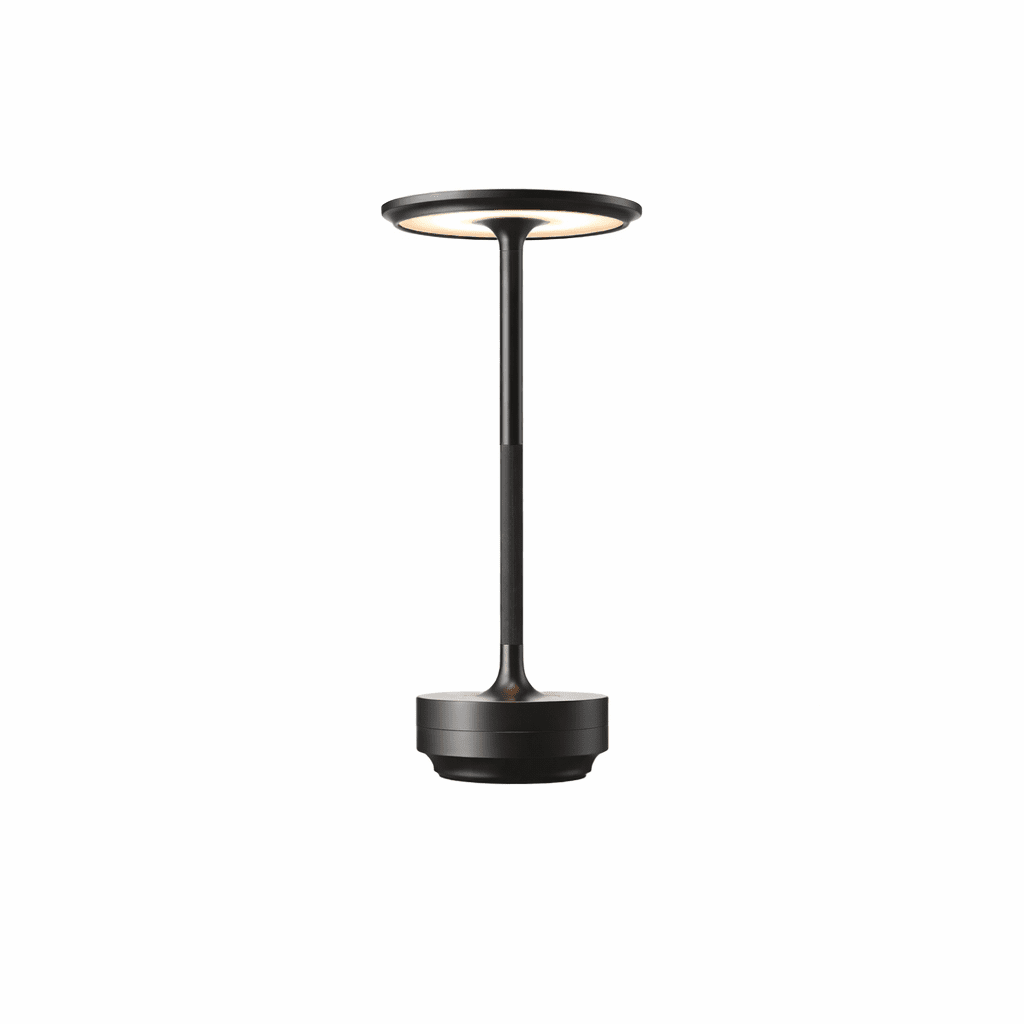 Solvane-genopladelig bordlampe