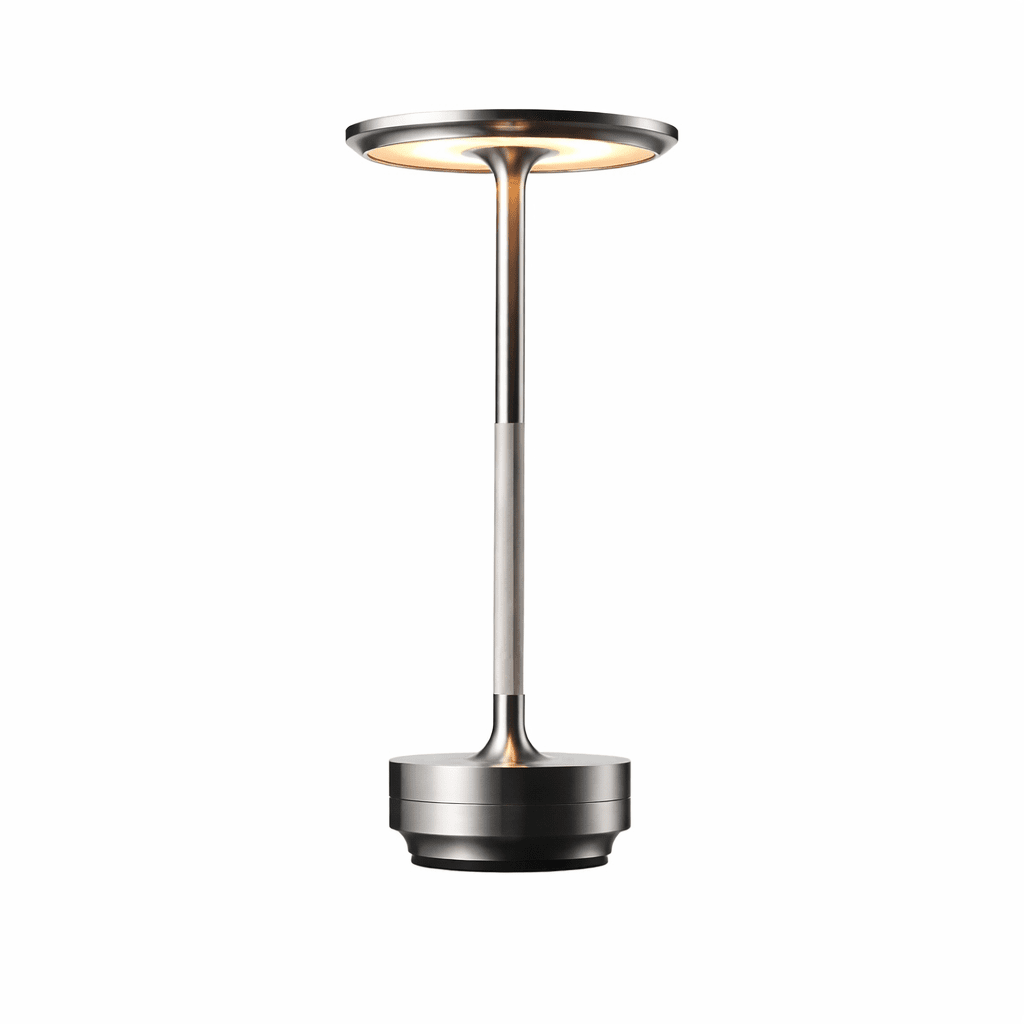 Solvane-genopladelig bordlampe