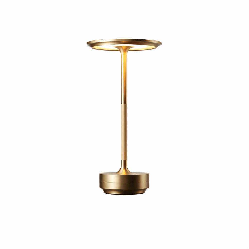 Solvane-genopladelig bordlampe